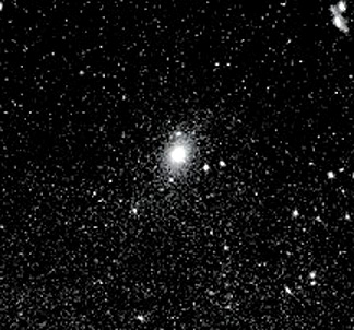 Visible light  image of a galaxy in the Virgo cluster